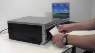 Loading the DNP DS40 Photo Printer [upl. by Mahla]