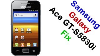 How to Samsung Galaxy Ace GTS5830i Firmware Update Fix ROM [upl. by Licastro]