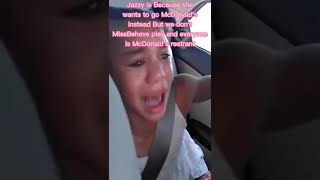 Jazzy is not Be Tantrum McDonalds instead is Bad girl parent and dont MissBehave my Mama is Angry [upl. by Halian]