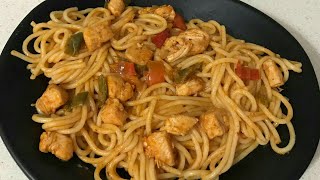 🔔 TAVUKLU SPAGETTİ MAKARNA TARİFİ [upl. by Tterrab]