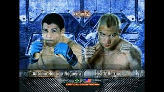 Antonio Rodrigo Nogueira vs Heath Herring  Pride Critical Countdown 2004 [upl. by Brandt626]