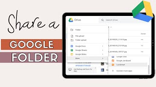 HOW TO SHARE A GOOGLE DRIVE FOLDER amp LINK TO A PDF  SELL ON ETSY [upl. by Anerbes546]