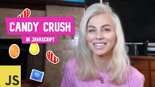 Build your own CANDY CRUSH using JavaScript HTML and CSS  Ania Kubow [upl. by Aryamo]