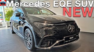 NEW Mercedes EQE SUV 2024  Visual REVIEW Better Than Competition [upl. by Aynatan344]