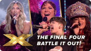 The AWESOME final four  X Factor Celebrity [upl. by Itaws]