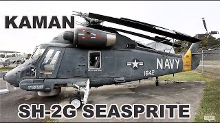 KAMAN SH2G SEASPRITE  at Patuxent River Naval Air Museum Maryland [upl. by Thaine]