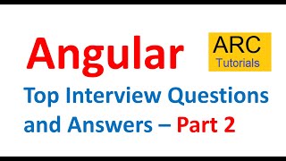 Angular Interview Question and Answers with Live Examples  Part 2  Angular Interview Questions [upl. by Howland]