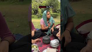 Aunties In Park  Picnic  Part  347  Do Maa Beti shorts trending viral [upl. by Burta791]