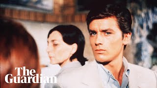 Alain Delon a look back at the actors prolific career [upl. by Glynias744]