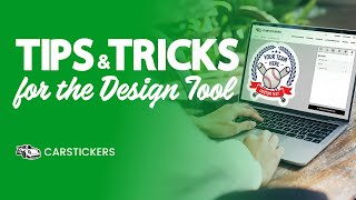 Tips amp Tricks For The Car Stickers Design Tool [upl. by Anidem416]