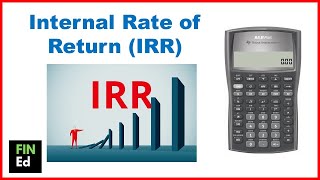 Internal Rate of Return on ba ii plus  IRR  FINEd [upl. by Jorrie525]