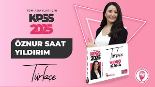 10 Ses Bilgisi I  Öznur Saat Yıldırım KPSS TÜRKÇE 2025 [upl. by Temme]