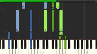 George Frideric Handel  Hornpipe from The Water Music Suite  Piano Cover Tutorials [upl. by Auberta851]