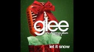 GLEE  Let it Snow  Acapella [upl. by Almena]