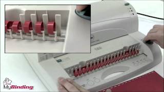 GBC CombBind C95e Electric Comb Binding Machine Review  7705600 [upl. by Redla795]