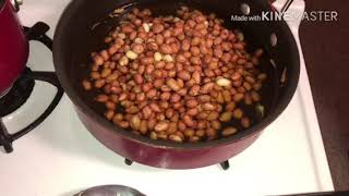 How to cook Roasted Peanuts Chinese style [upl. by Anglo]