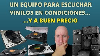 Un equipo para empezar a escuchar vinilos a buen precio [upl. by Novaj]