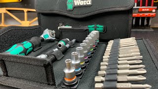 Wera Zyklop 14 amp 38 SAE ratchet sets tabletop review and Wera brand overview  features [upl. by Kcinimod]