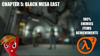 HalfLife 2 100 Walkthrough Chapter 5 Black Mesa East [upl. by Enibas]