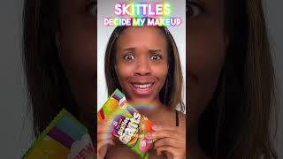 SKITTLES Decide My Makeup 🌈 [upl. by Ahsenra973]