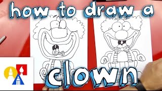 How To Draw A Clown [upl. by Ichabod]