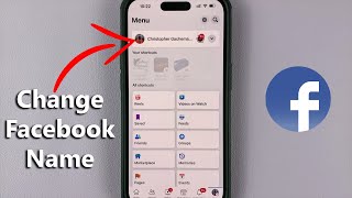 How To Change Your Name On Facebook [upl. by Naara]