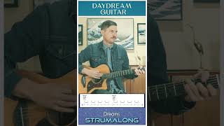 Daydream Guitar Strum Along Episode 3 Short  Fleetwood Macs Dreams [upl. by Jsandye]