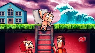 Minecraft  Whos Your Daddy How to Survive a Tsunami Baby vs Tsunami [upl. by Cleave]