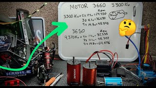 como saber las rpm de motores brushless rc sin escobillas kvvoltagesrpm [upl. by Ocsinarf]