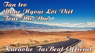 Karaoke Tàn Tro  Tone Nữ  TAS BEAT [upl. by Nnylyoj]