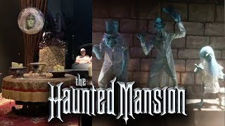 Haunted Mansion with Lights on POV sidebyside Walt Disney World [upl. by Amilas]