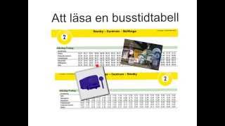 Sfi B Tidtabell  buss [upl. by Sixel]