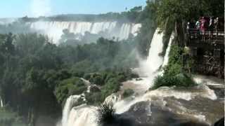 Cataratas del Iguazu Parque Nacional Iguazu  Misiones [upl. by Mandle]