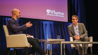 Adam Grant amp Marcus Buckingham Nine Lies About Work  2019 Wharton People Analytics Conference [upl. by Annaitsirk77]