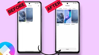 How to Enable Import Theme Option In MIUI Themes App [upl. by Aihsaei662]