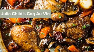 Julia Childs Coq Au Vin [upl. by Eiggam]