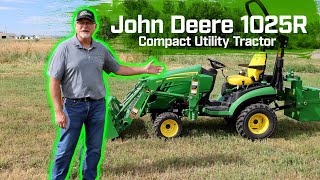 John Deere 1025R Features amp Ease Of Operation  Complete Walkthrough Compact Utility Tractor Review [upl. by Eittol696]