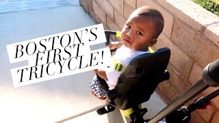 SmarTrike SmarTfold 300 Review  Bostons First Tricycle [upl. by Marciano]