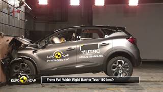 Euro NCAP Crash amp Safety Tests of Renault Captur 2019 [upl. by Bordie]