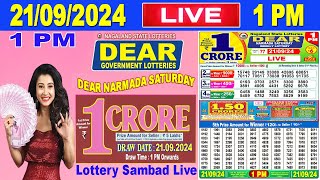 Nagaland Lottery Sambad Live 1pm 21092024  Lottery Live [upl. by Reivilo]