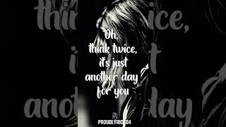 Phil Collins  Another Day In Paradise  Lyrics [upl. by Johansen]