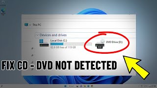 Fix CDROM  DVD Drive is Missing in Windows 11  10  87  How To Solve cd dvd drive Not Showing 💿 [upl. by Victorine66]