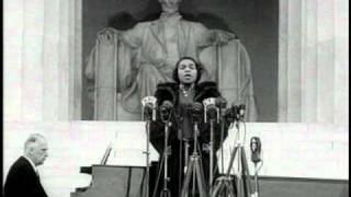 quotMarian Anderson Sings at the Lincoln Memorialquot Newreel Story [upl. by Dombrowski824]