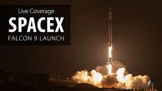 Watch live SpaceX launches 22 Starlink satellites from Vandenberg SFB California [upl. by Nilhtac]