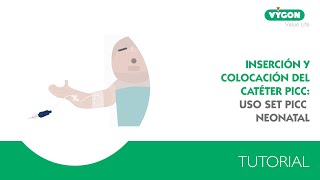 Colocación Picc Neonatal  Tutorial [upl. by Zaneta]