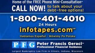 Peter Francis Geraci Commercial  Chapter 13 Stops Creditors Now [upl. by Munster]