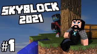 EL MAPA MAS PELIGROSO DE MINECRAFT  SkyBlock 2021 con Viciosin 1 [upl. by Aoniak]