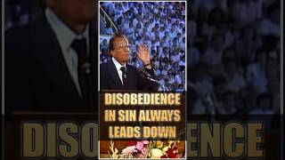 DISOBEDIENCE IN SIN ALWAYS LEADS DOWN  Billy Graham billygraham jesuschrist bible jesusislord [upl. by Weitzman]