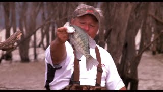 Wade Fishing for Crappie in Grenada Lake Mississippi [upl. by Enyrhtak]