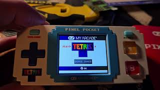 My Arcade Tetris Pixel Pocket player [upl. by Lletniuq213]